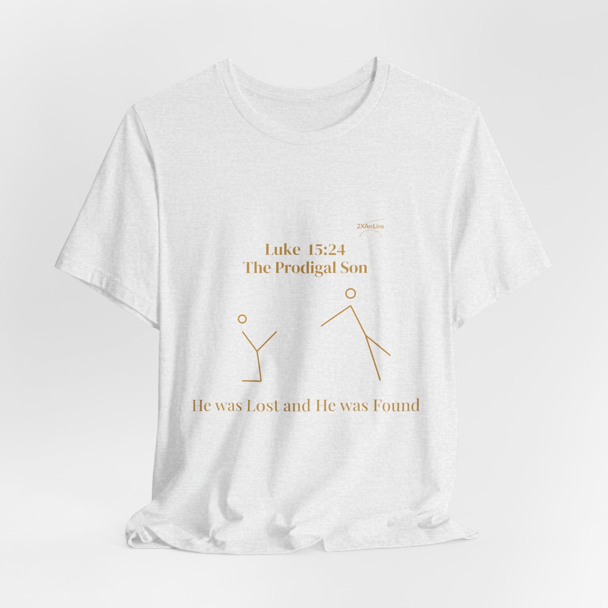 Luke 15:24 “Lost & Found” Tee/Bible Verse