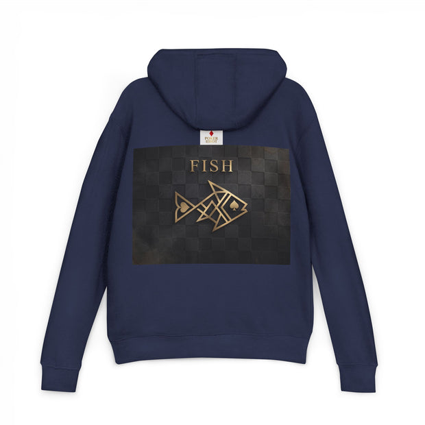 FISH — Poker Idiot Geometric Hoodie