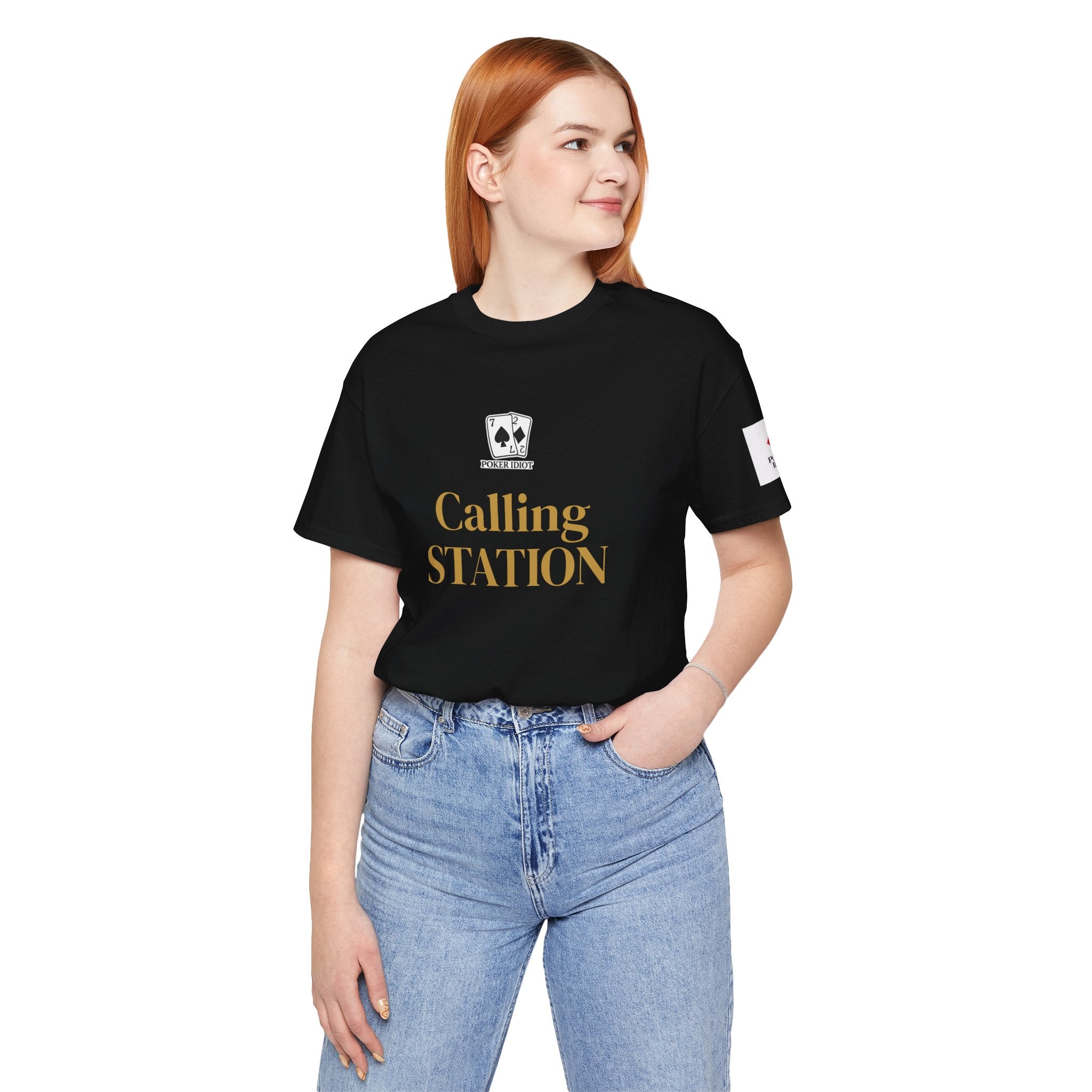 Poker Idiot “CALLING STATION” Tee — Poker Player Archetype Series