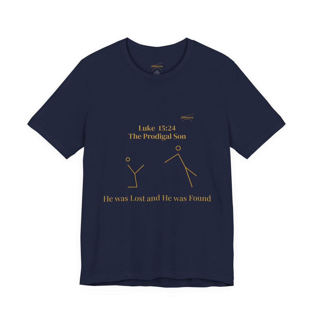 Luke 15:24 “Lost & Found” Tee/Bible Verse