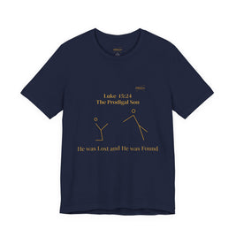 Luke 15:24 “Lost & Found” Tee/Bible Verse