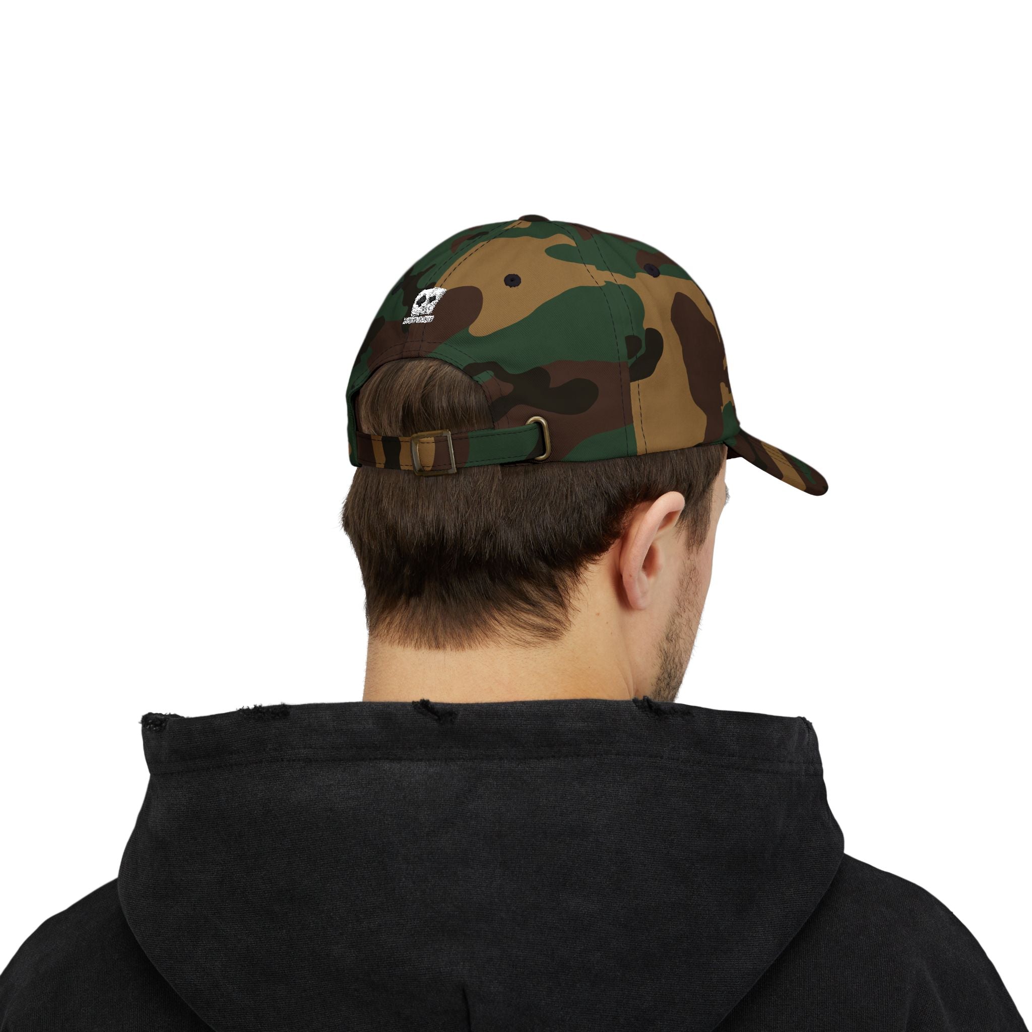 Poker Idiot Dad Cap – Diamond Logo / “PUNTER” Side Embroidery – Poker & Gambling Hat