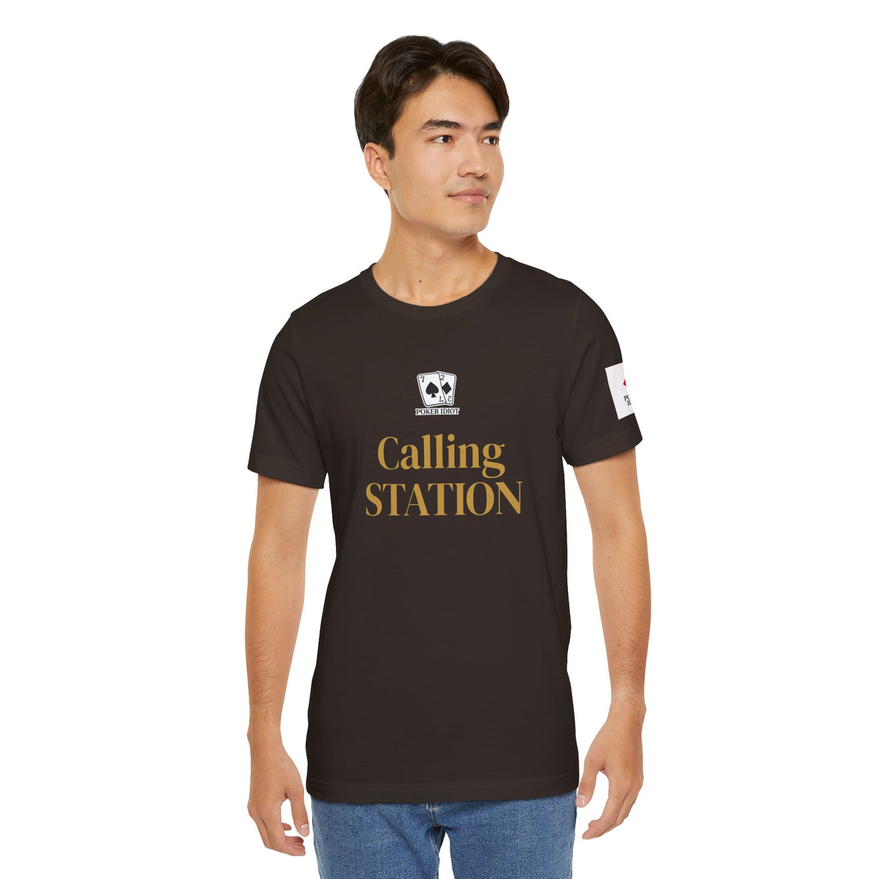 Poker Idiot “CALLING STATION” Tee — Poker Player Archetype Series