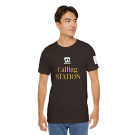 Poker Idiot “CALLING STATION” Tee — Poker Player Archetype Series
