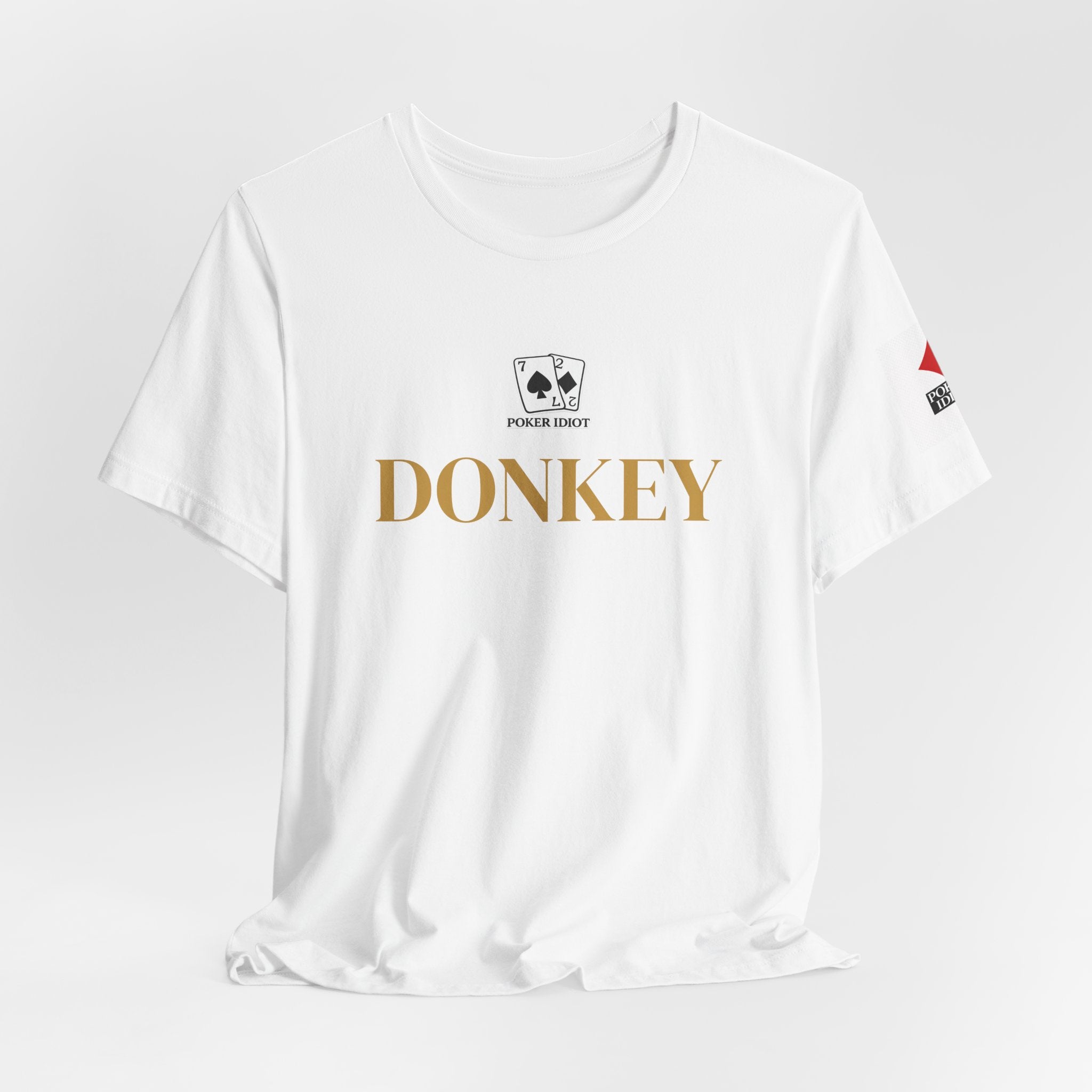 Poker Idiot “DONKEY” Tee — Poker Player Archetype Series