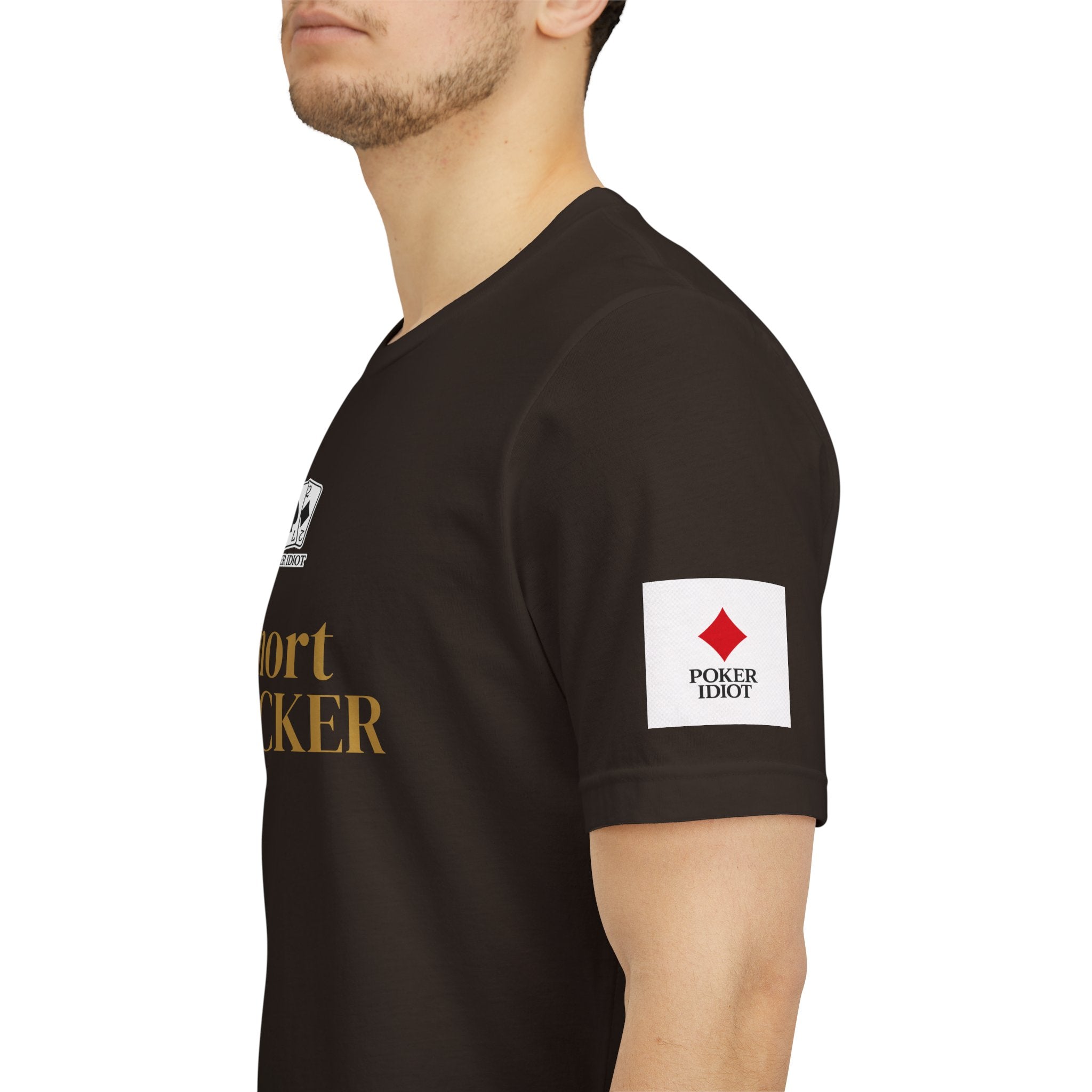 Poker Idiot “SHORT STACKER” Tee — Poker Player Archetype Series