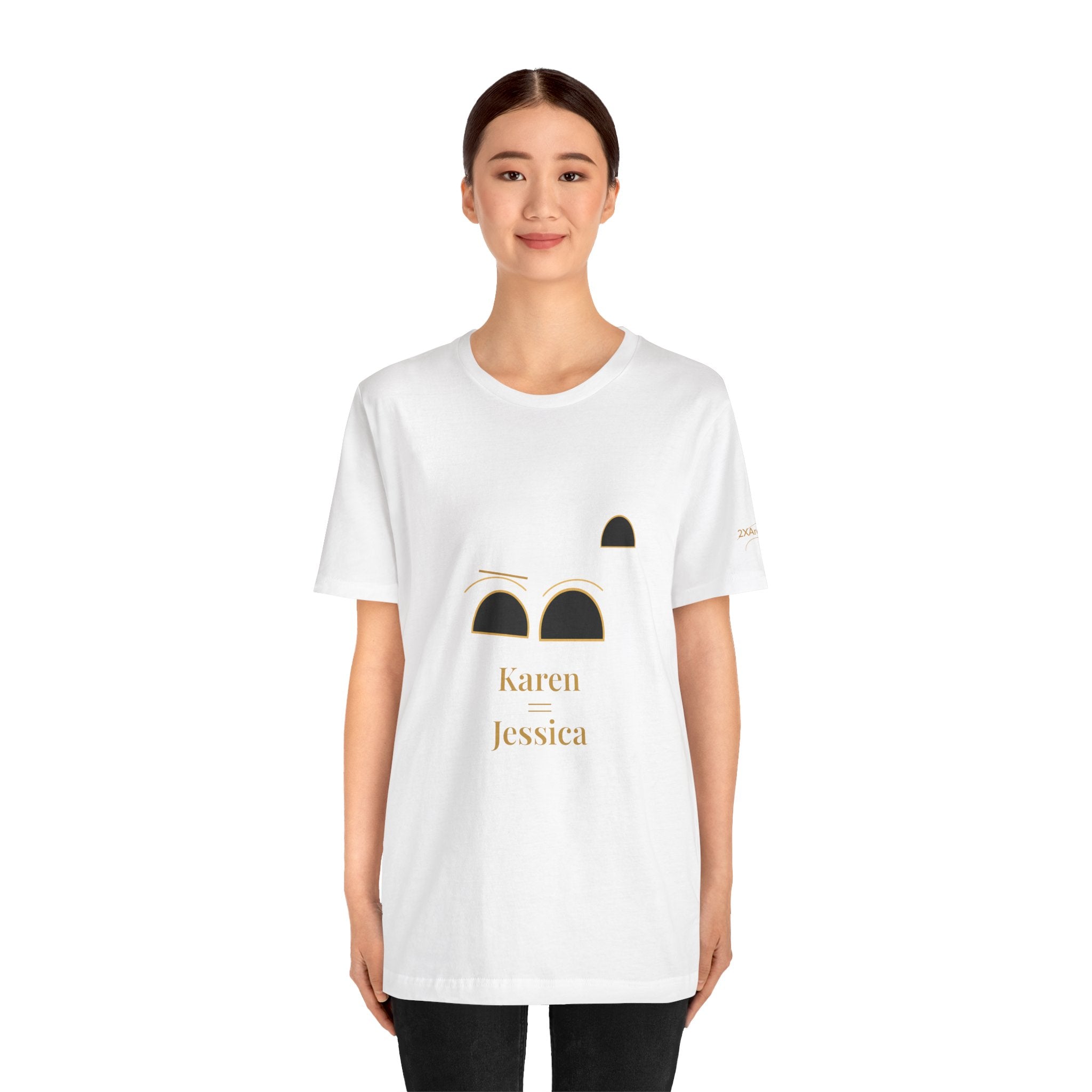 2XArcLine /ArcDome Minimalist(Karen =Jessica) Tee