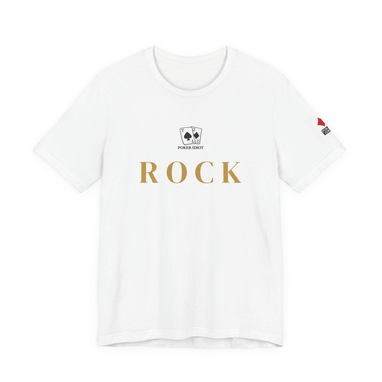 Poker Idiot “ROCK” Tee — Poker Player Archetype Series