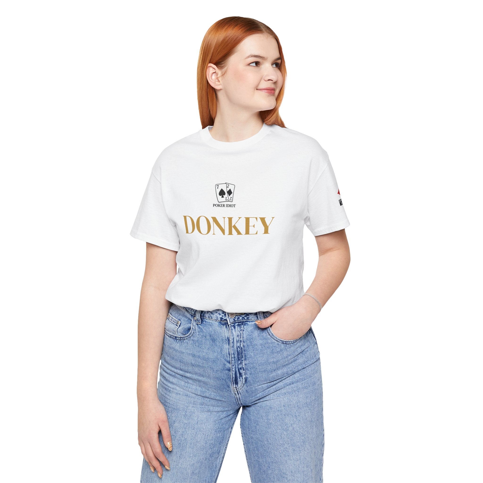Poker Idiot “DONKEY” Tee — Poker Player Archetype Series