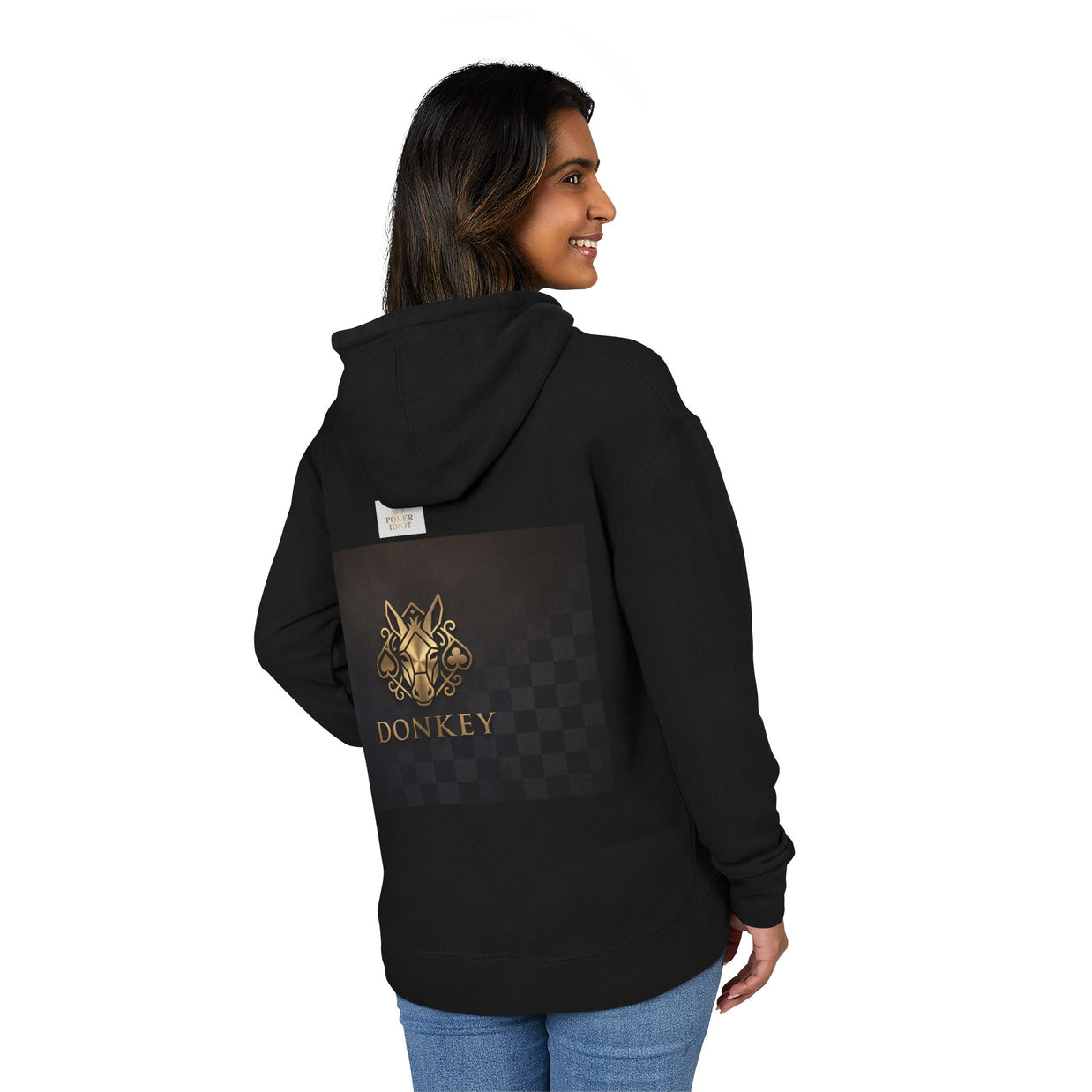 DONKEY — Geometric Gold Poker Hoodie
