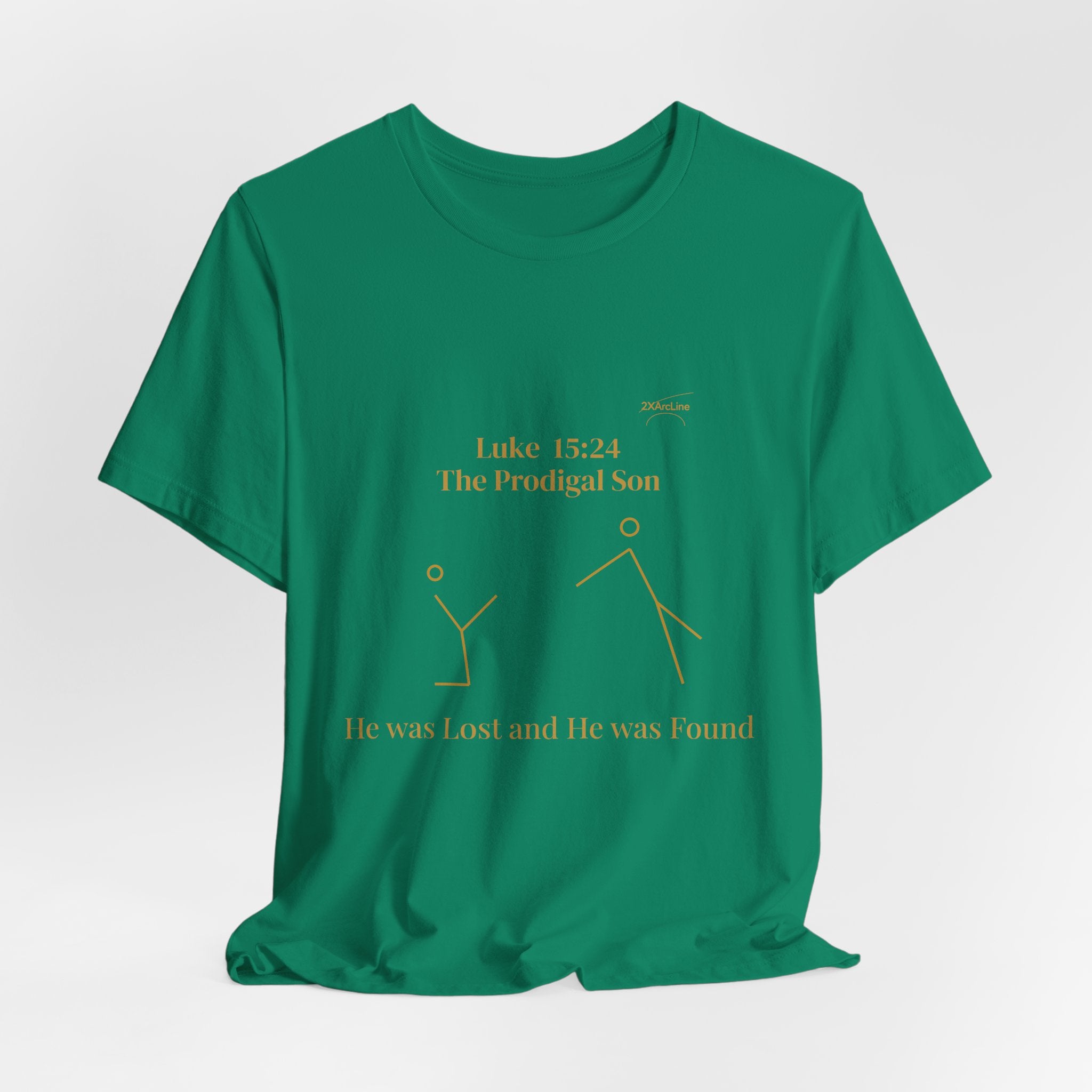 Luke 15:24 “Lost & Found” Tee/Bible Verse
