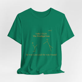 Luke 15:24 “Lost & Found” Tee/Bible Verse