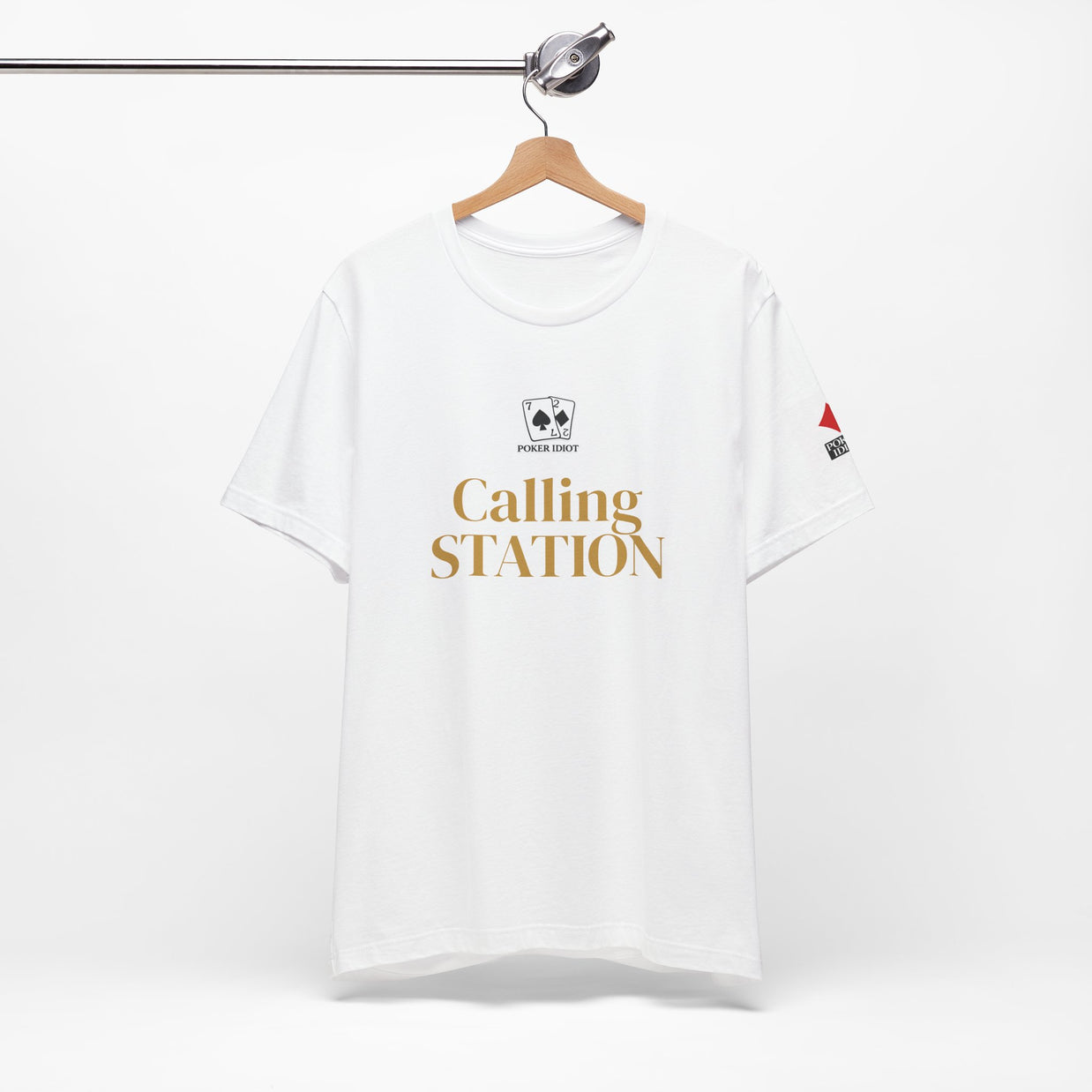 Poker Idiot “CALLING STATION” Tee — Poker Player Archetype Series
