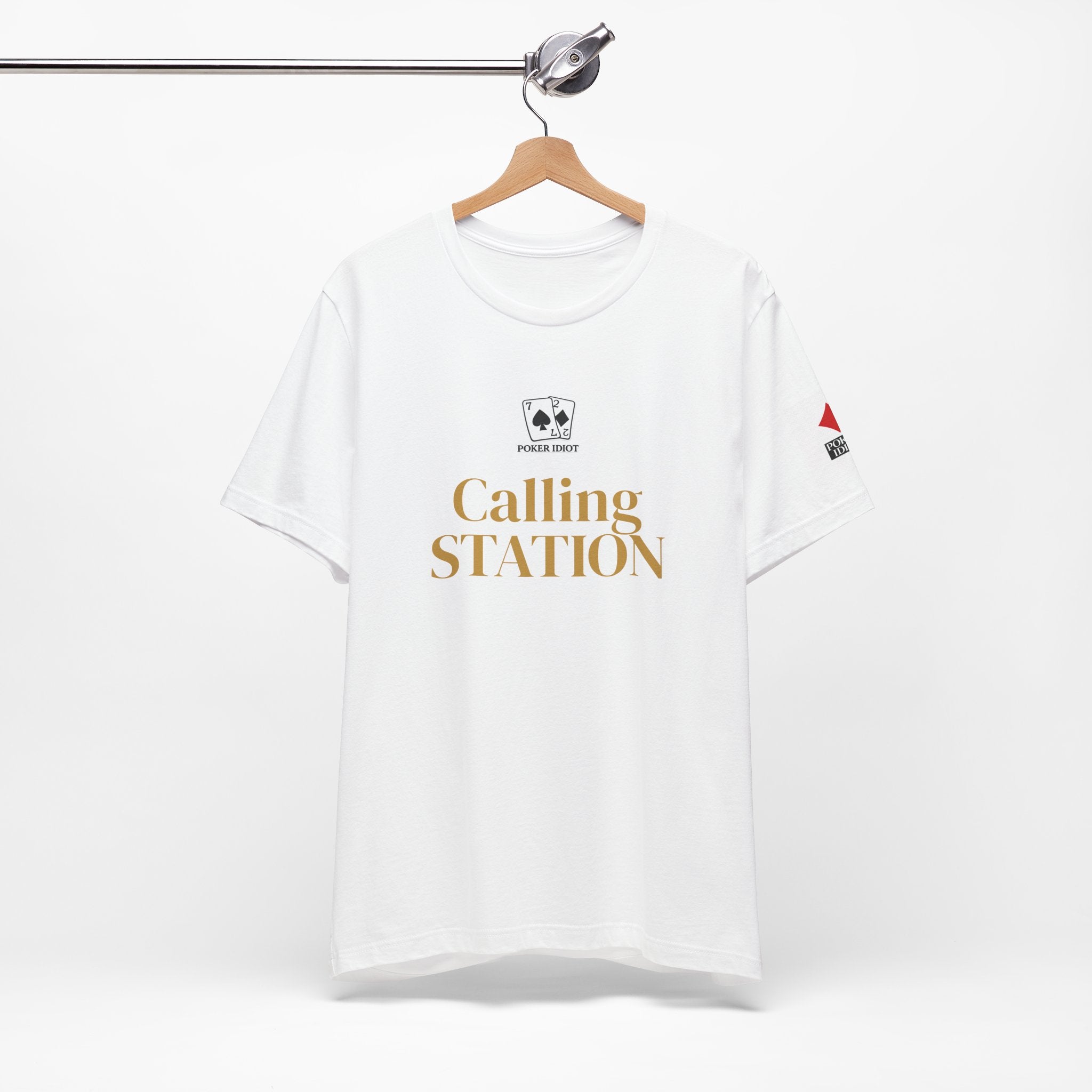 Poker Idiot “CALLING STATION” Tee — Poker Player Archetype Series
