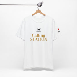 Poker Idiot “CALLING STATION” Tee — Poker Player Archetype Series