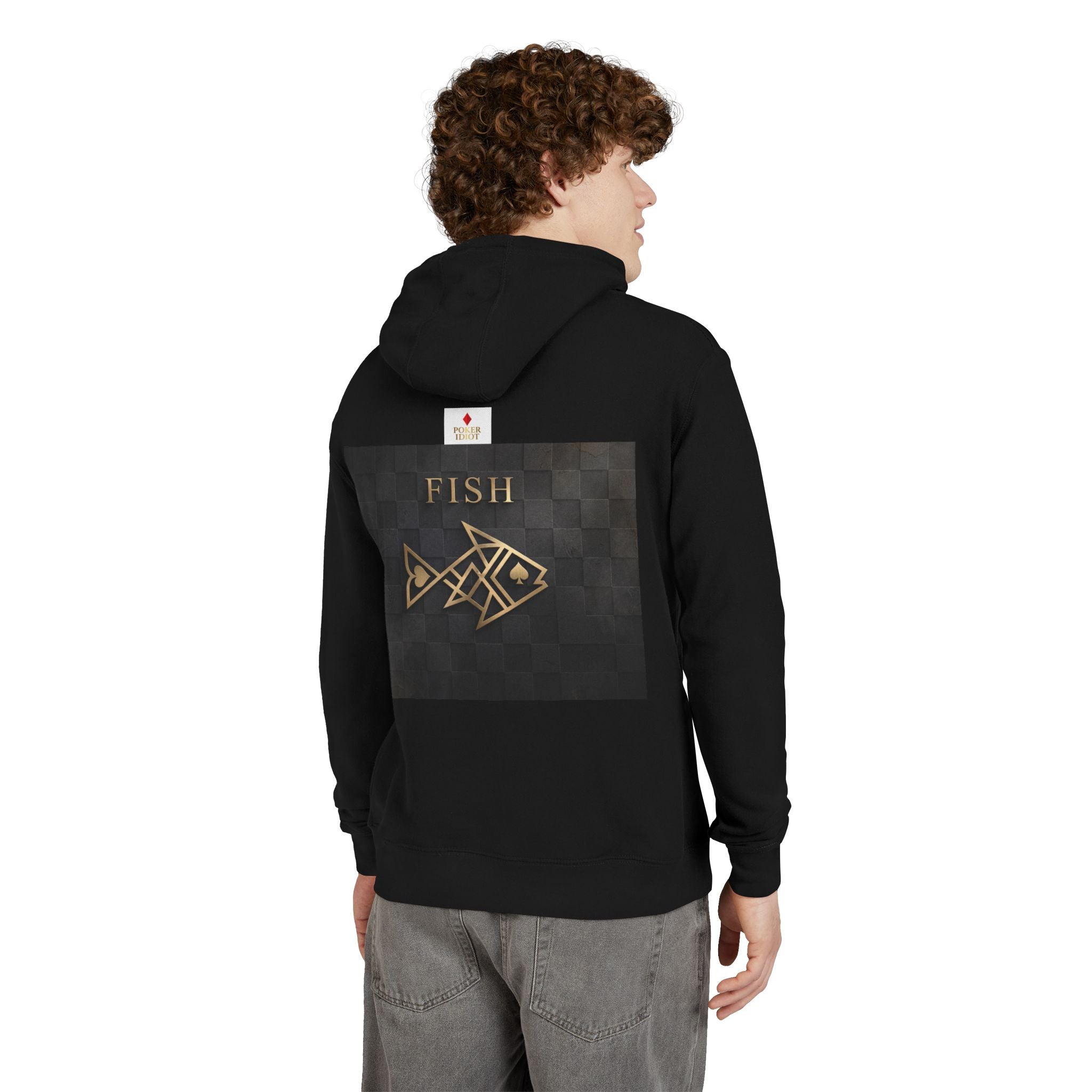 FISH — Poker Idiot Geometric Hoodie