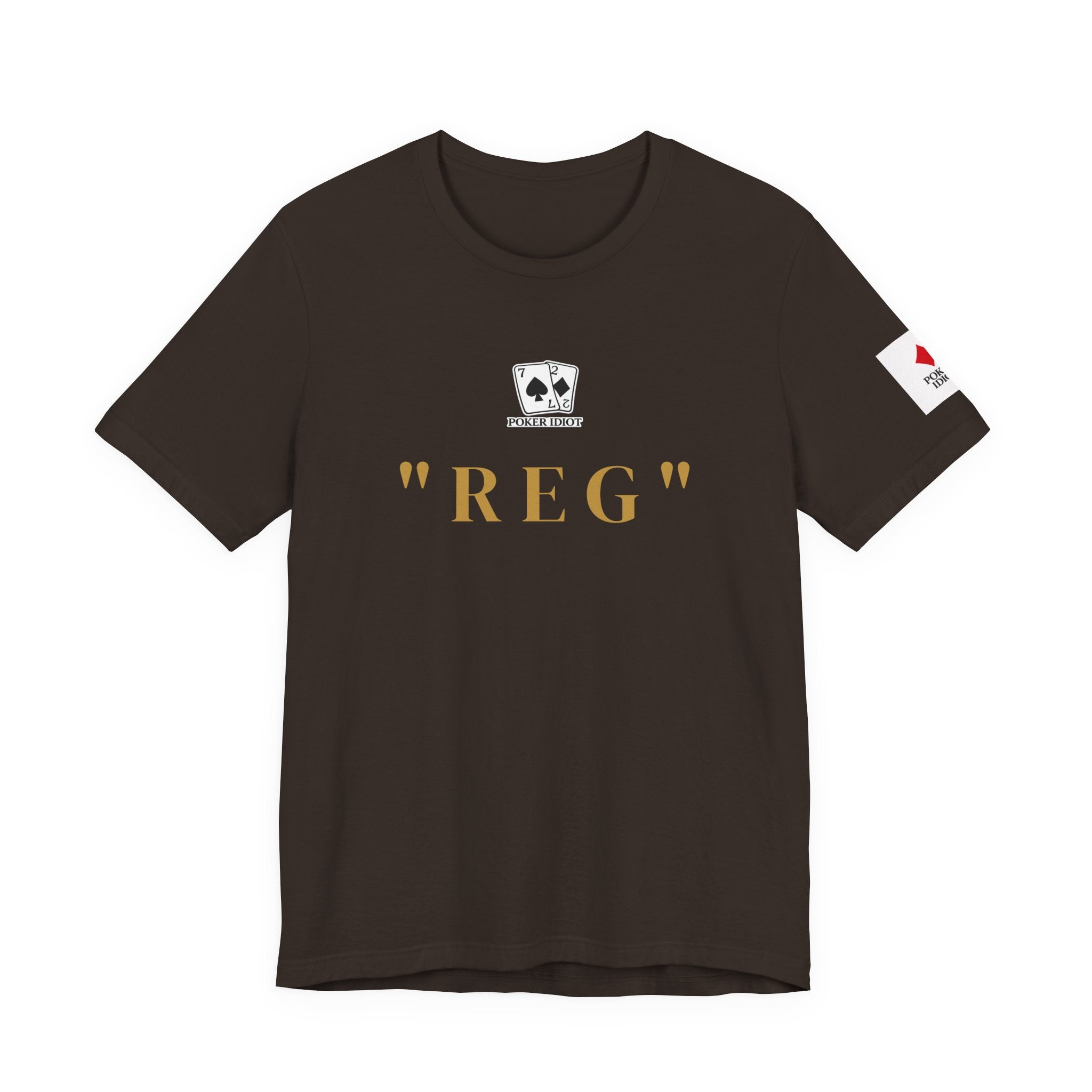 Poker Idiot “REG” Tee — Poker Player Archetype Series