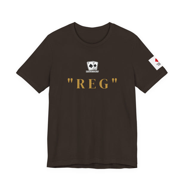 Poker Idiot “REG” Tee — Poker Player Archetype Series