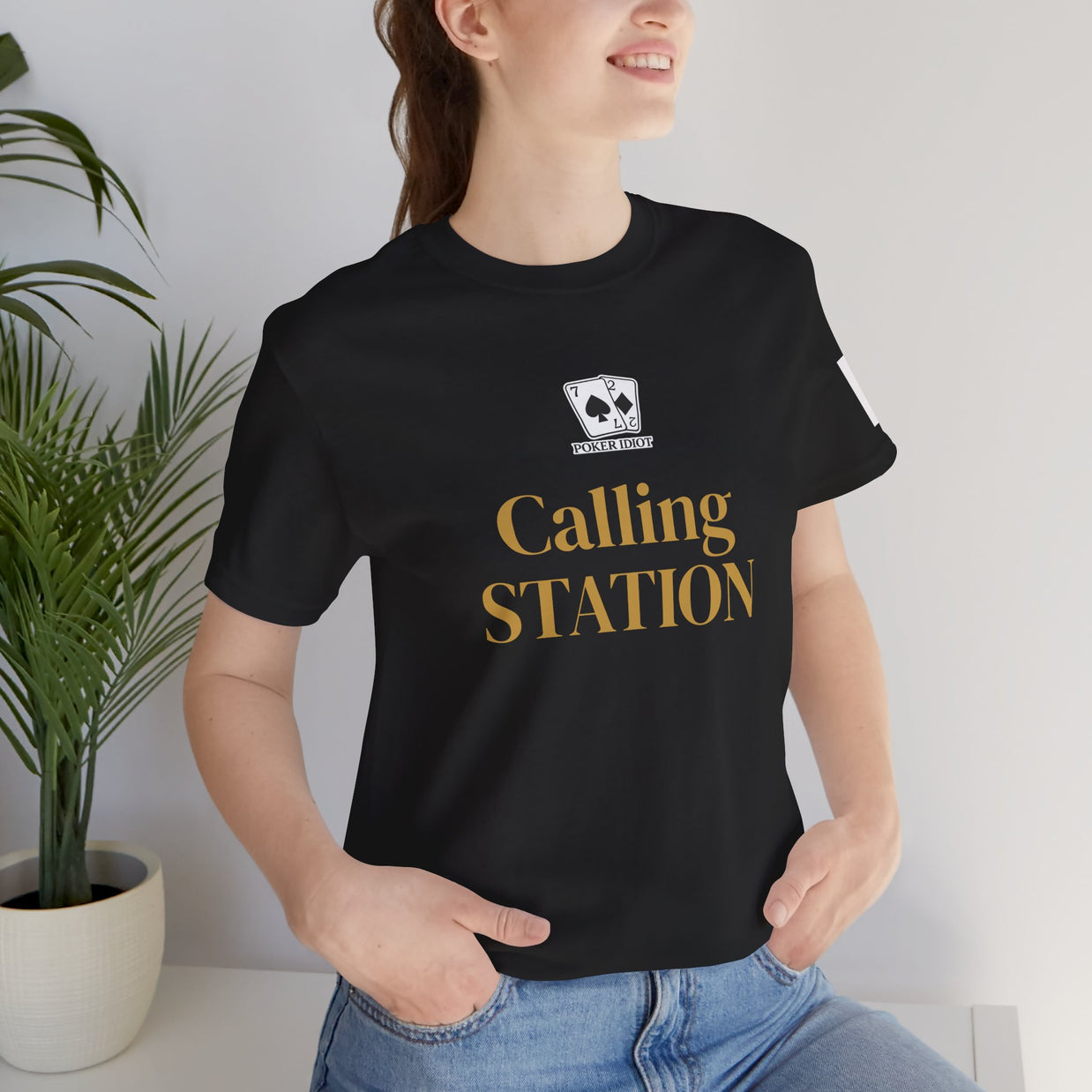 Poker Idiot “CALLING STATION” Tee — Poker Player Archetype Series