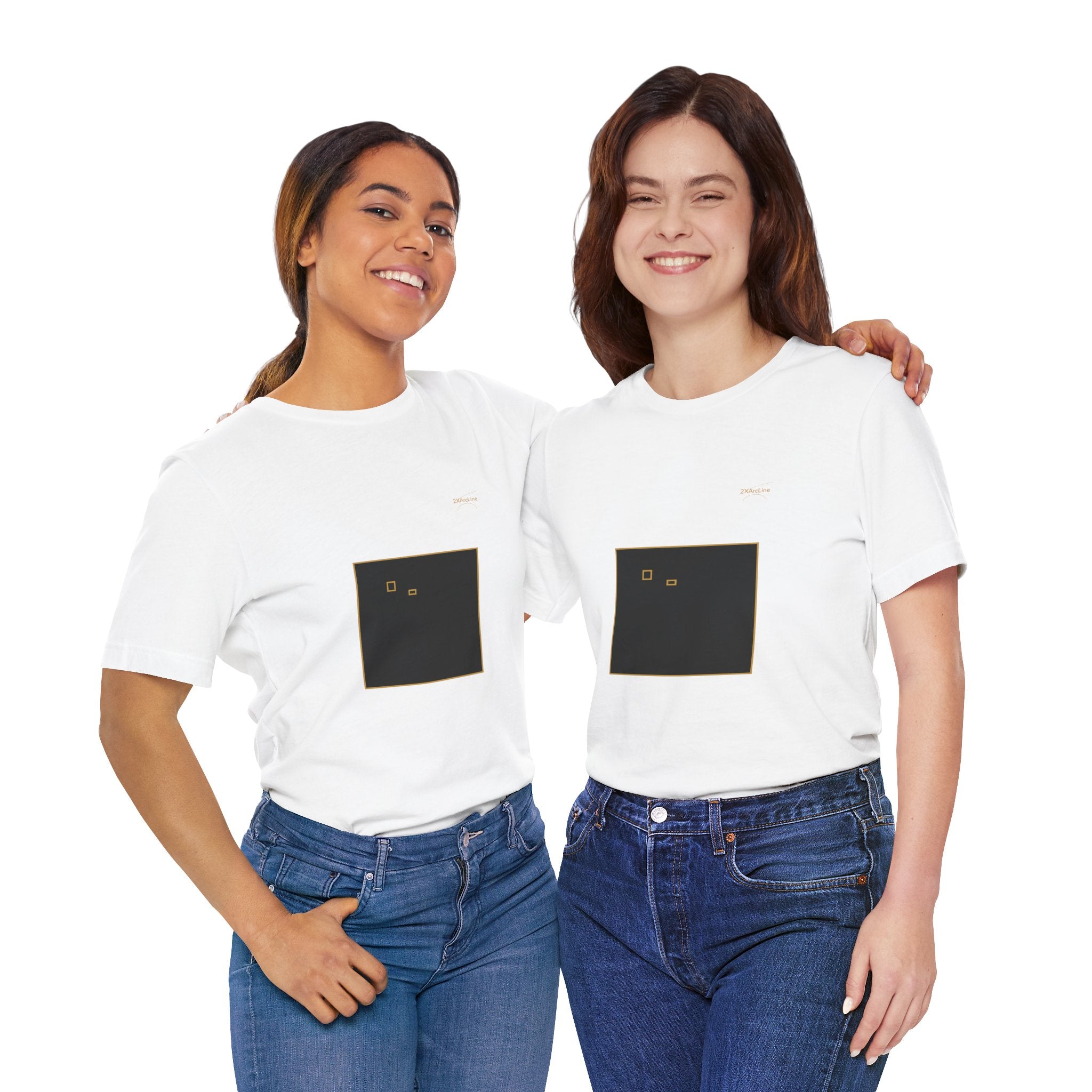 2XArcLine-Square/Geometry Tee