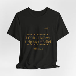 Mark 9:24 “Help My Unbelief” Tee/Bible verse