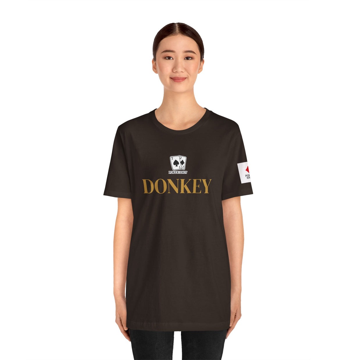 Poker Idiot “DONKEY” Tee — Poker Player Archetype Series