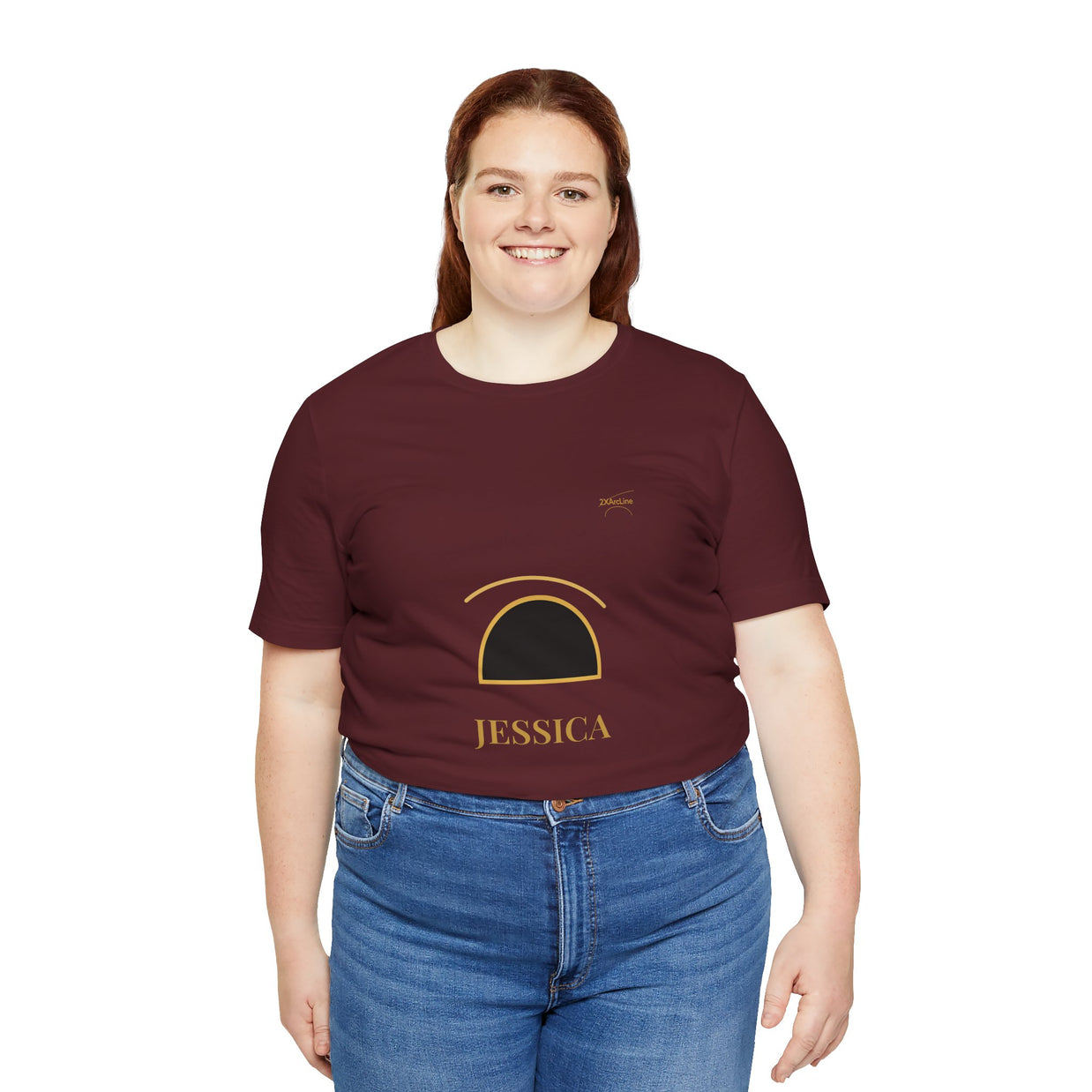 2XArcLine Minimalist  'Jessica' Tee
