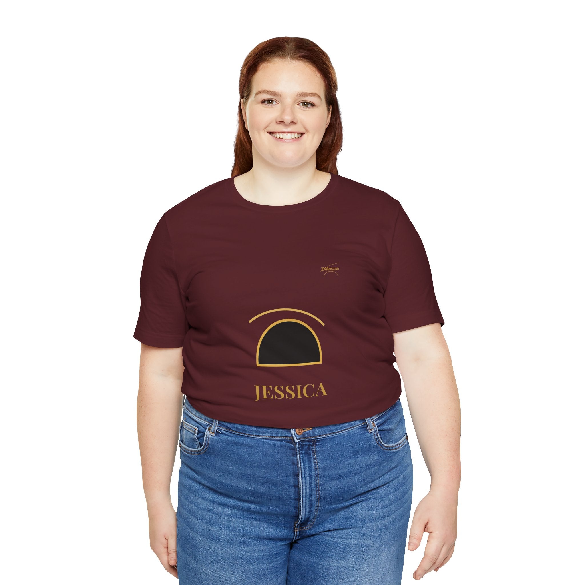 2XArcLine Minimalist  'Jessica' Tee