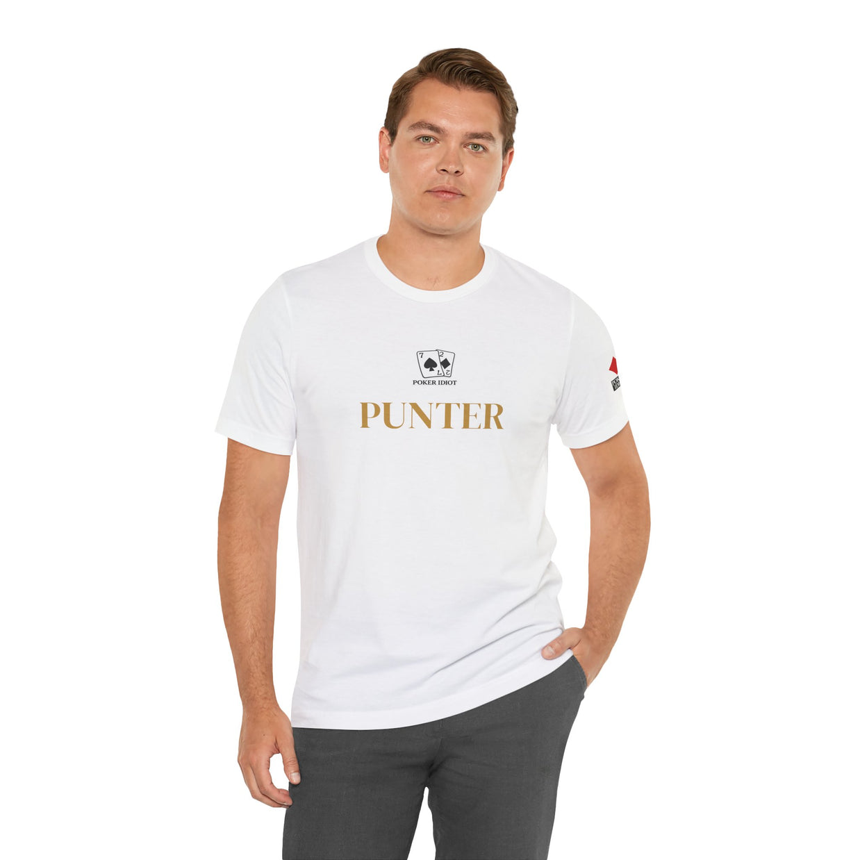 Poker Idiot “PUNTER” Tee — Poker Player Archetype Series