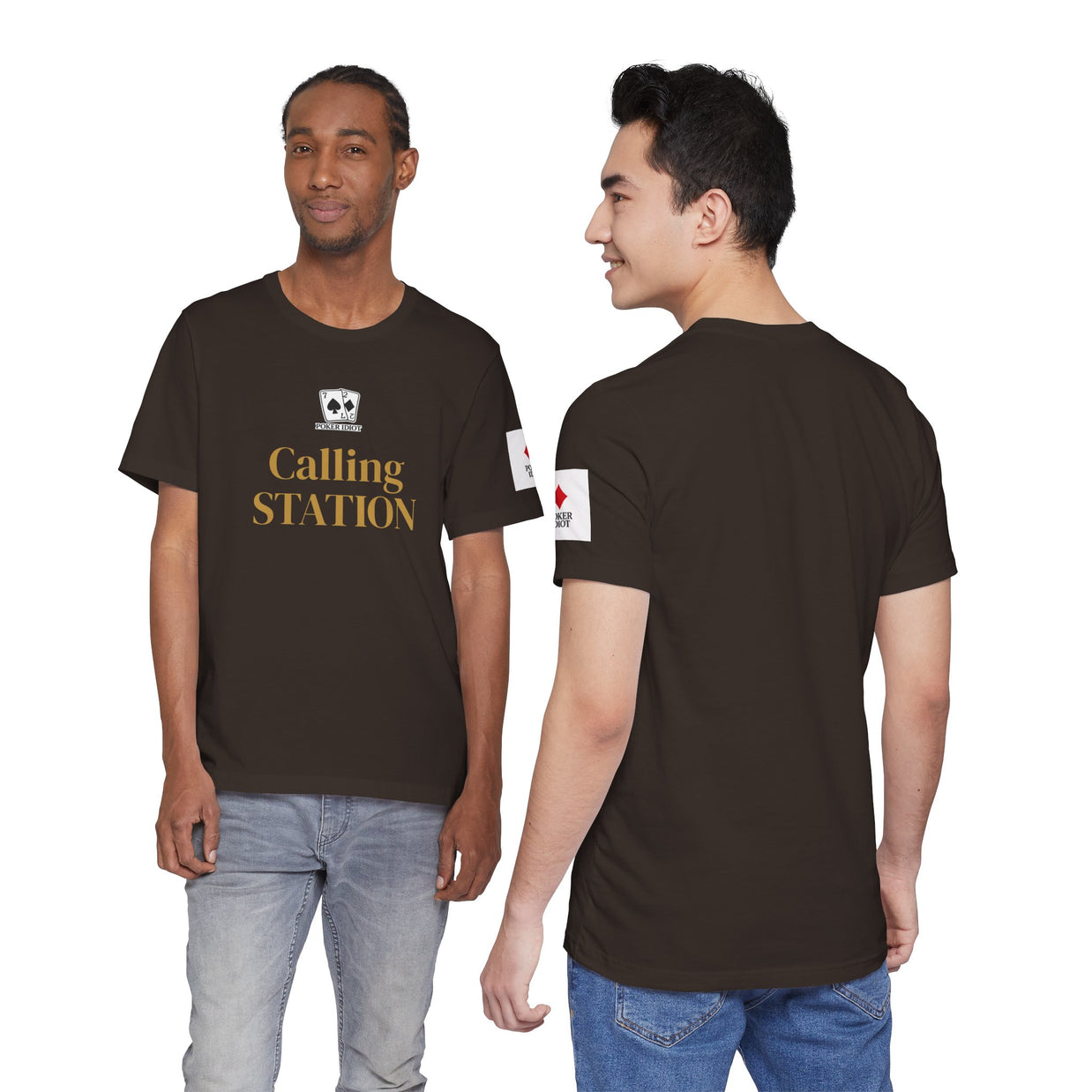 Poker Idiot “CALLING STATION” Tee — Poker Player Archetype Series