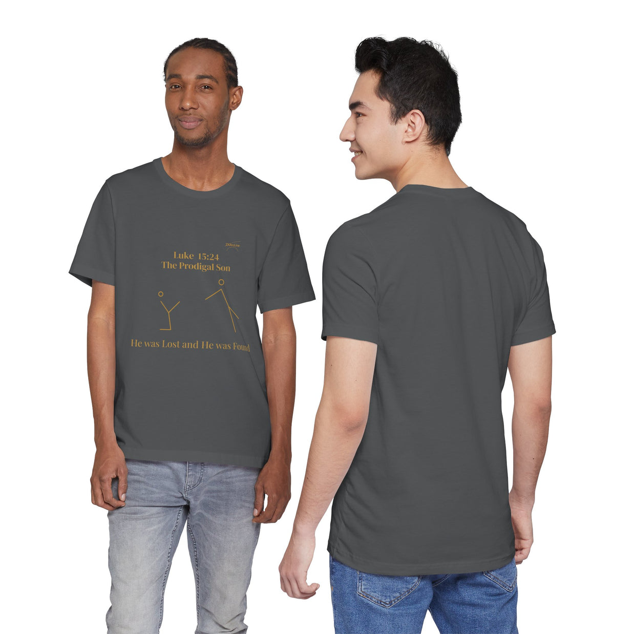 Luke 15:24 “Lost & Found” Tee/Bible Verse