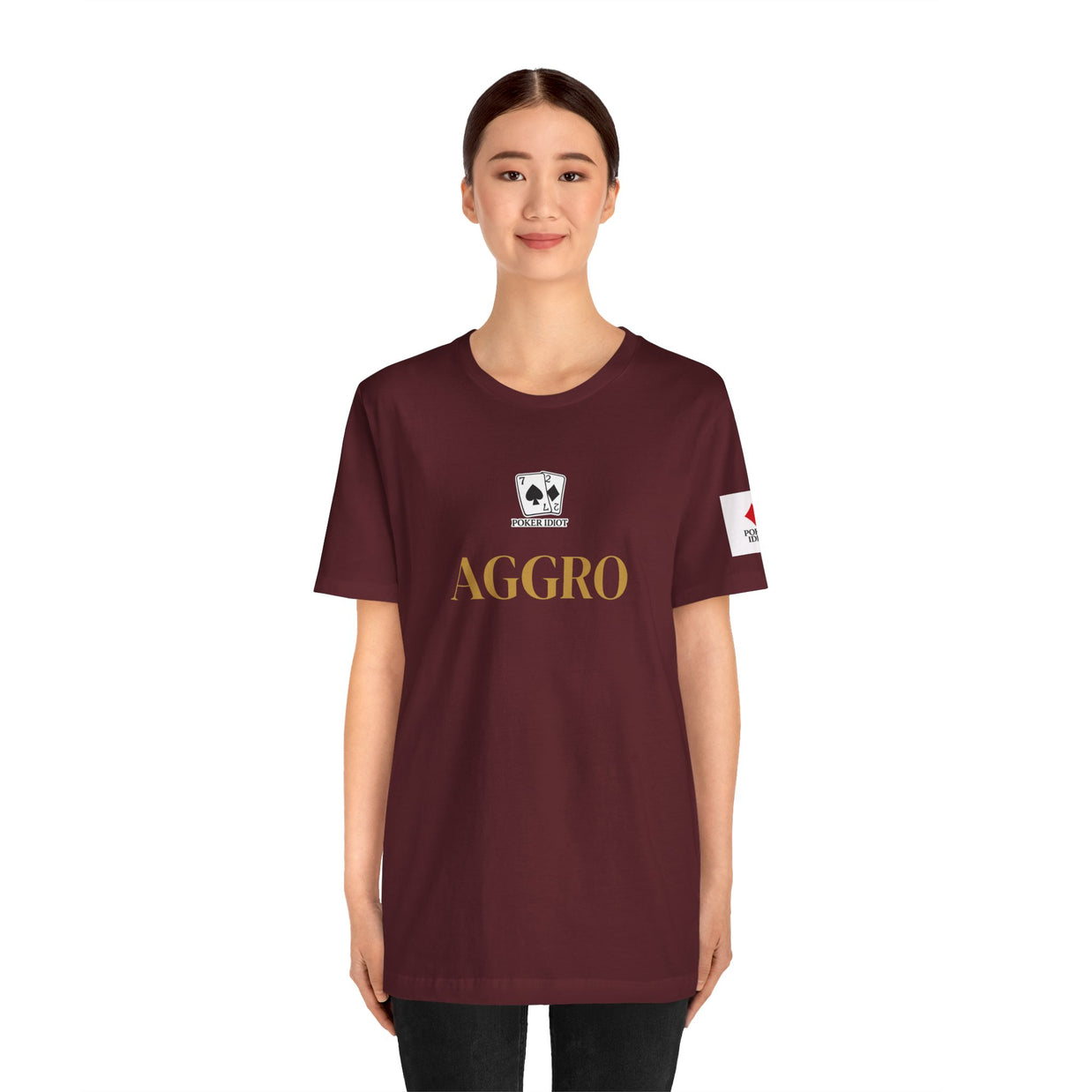 Aggro – Poker Idiot Collection Tee