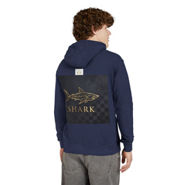 SHARK — Geometric Gold Poker Hoodie