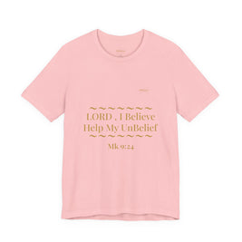 Mark 9:24 “Help My Unbelief” Tee/Bible verse