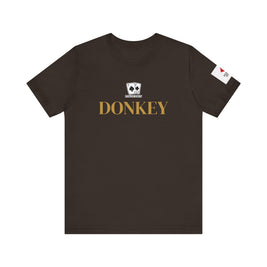 Poker Idiot “DONKEY” Tee — Poker Player Archetype Series