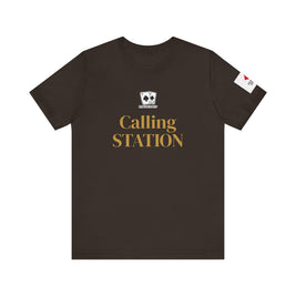 Poker Idiot “CALLING STATION” Tee — Poker Player Archetype Series