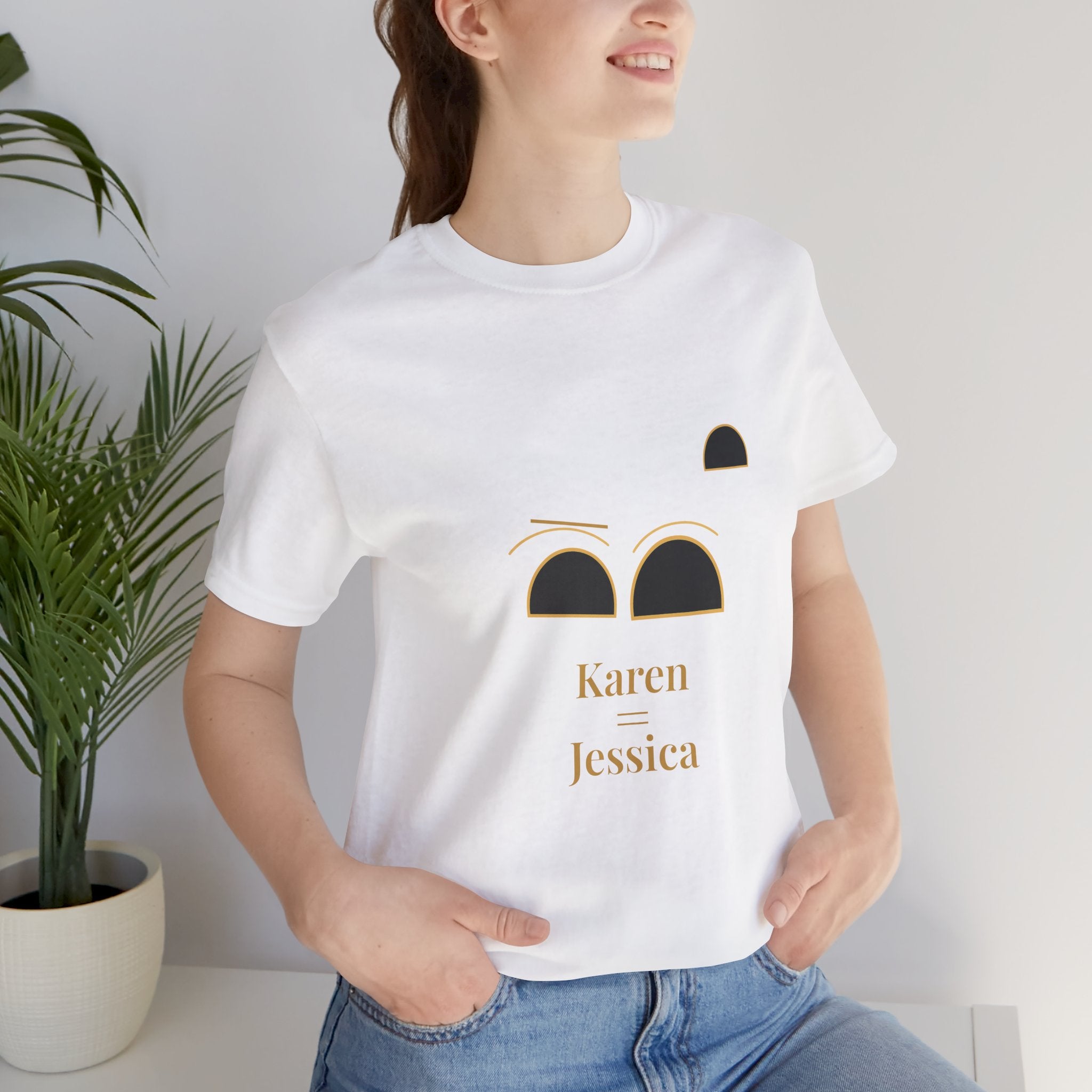 2XArcLine /ArcDome Minimalist(Karen =Jessica) Tee