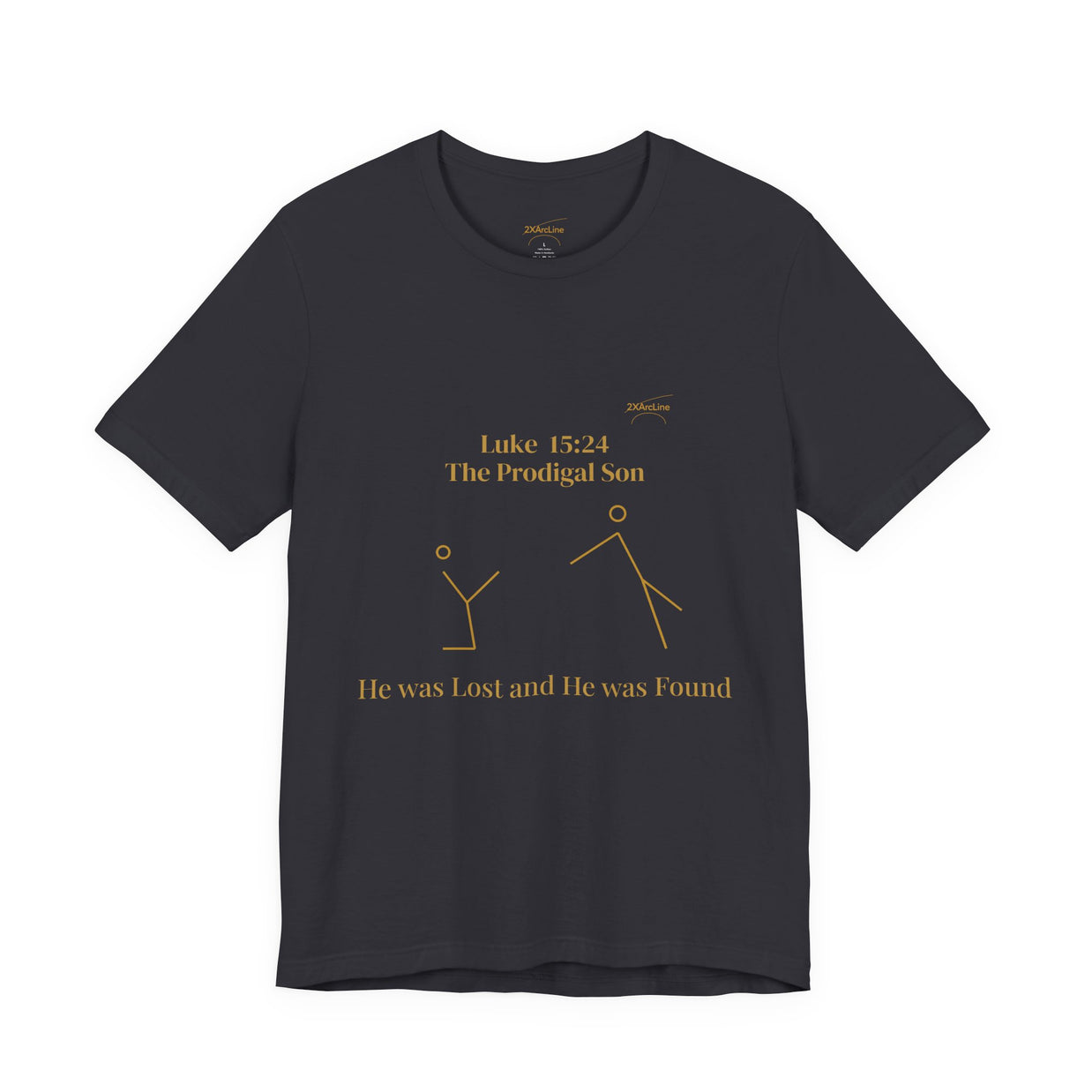 Luke 15:24 “Lost & Found” Tee/Bible Verse