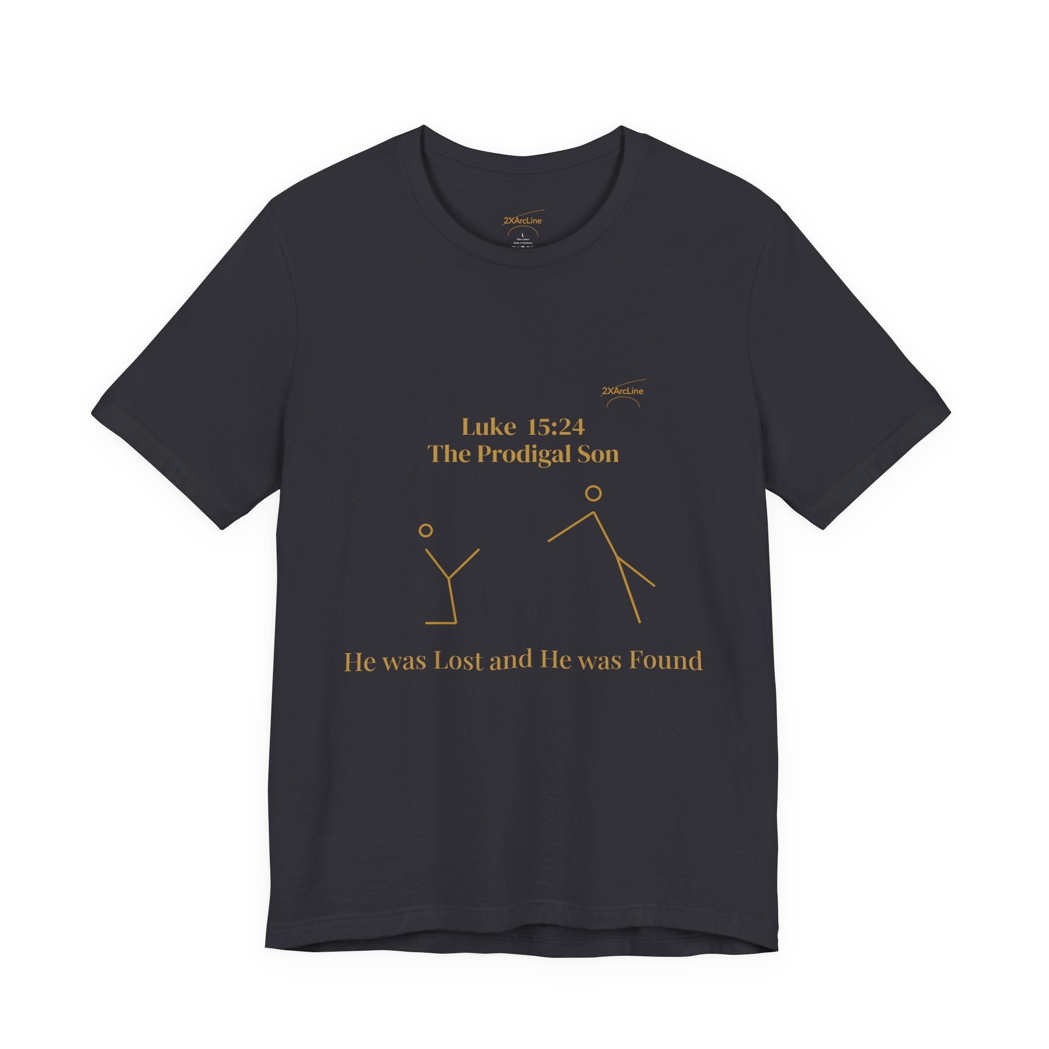 Luke 15:24 “Lost & Found” Tee/Bible Verse