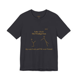 Luke 15:24 “Lost & Found” Tee/Bible Verse