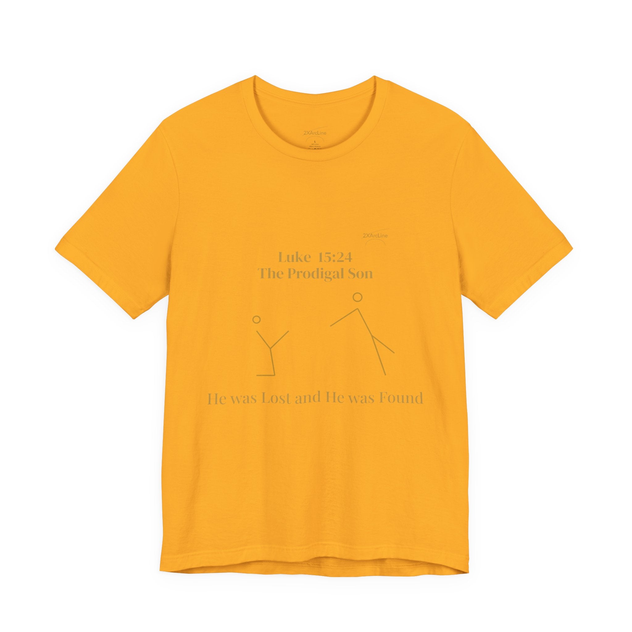 Luke 15:24 “Lost & Found” Tee/Bible Verse