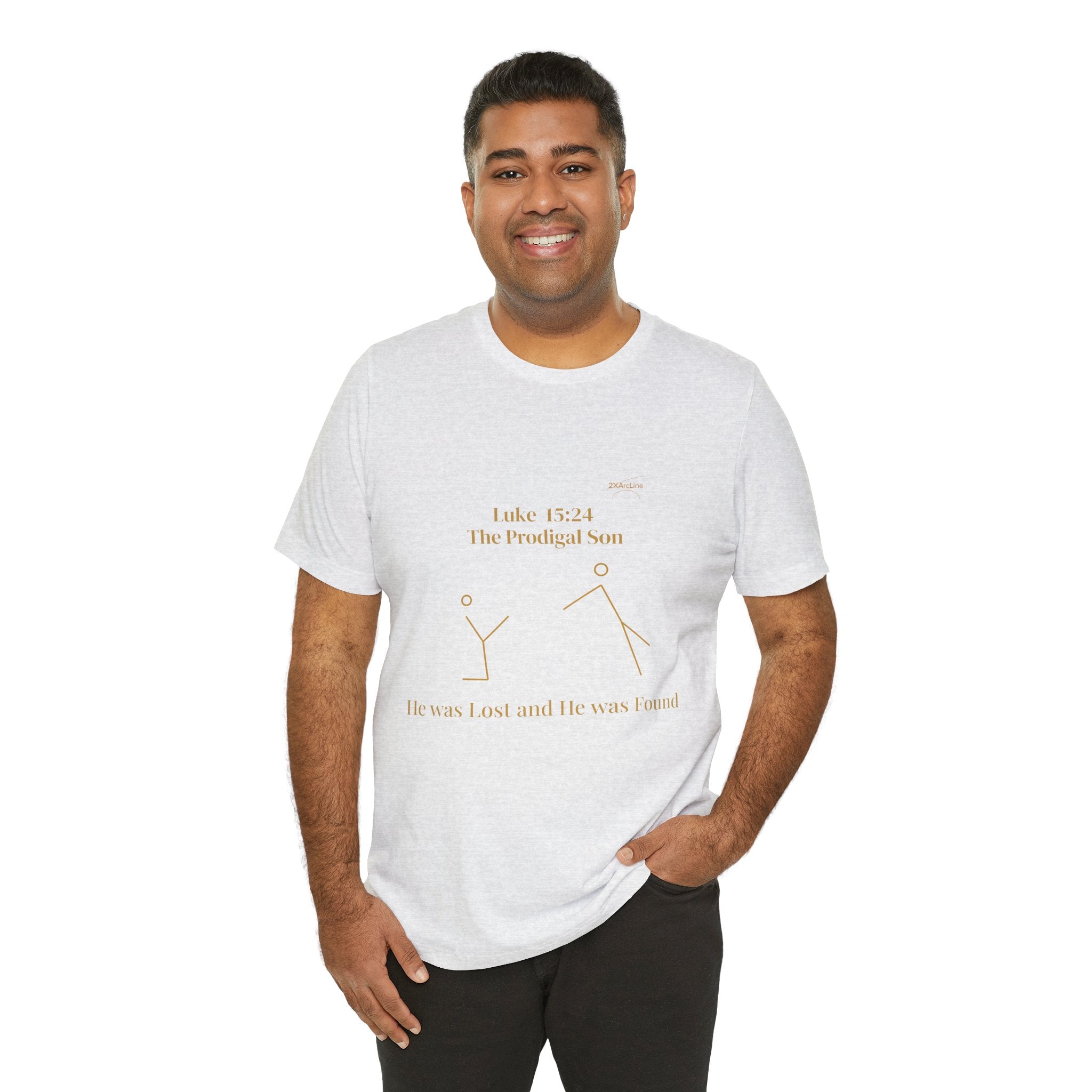 Luke 15:24 “Lost & Found” Tee/Bible Verse