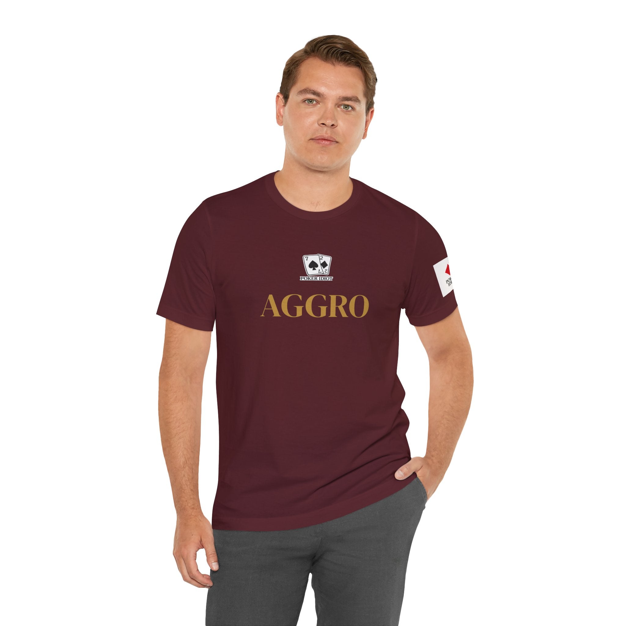 Aggro – Poker Idiot Collection Tee