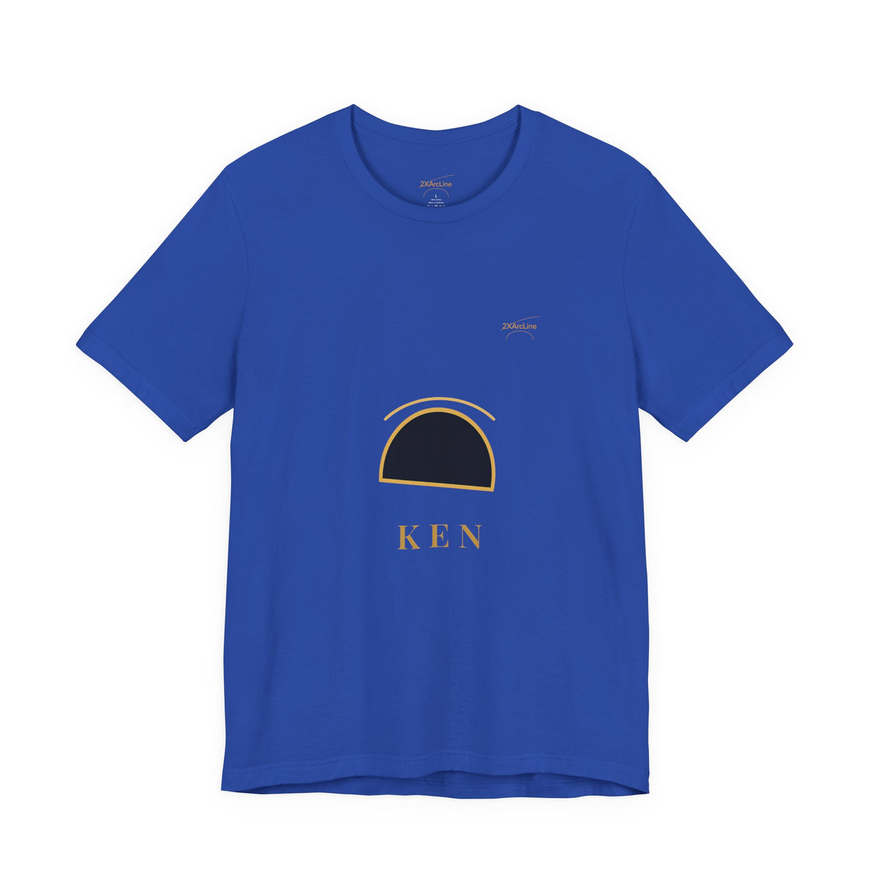 2XArcLine  Minimalist 'KEN' Graphic Tee