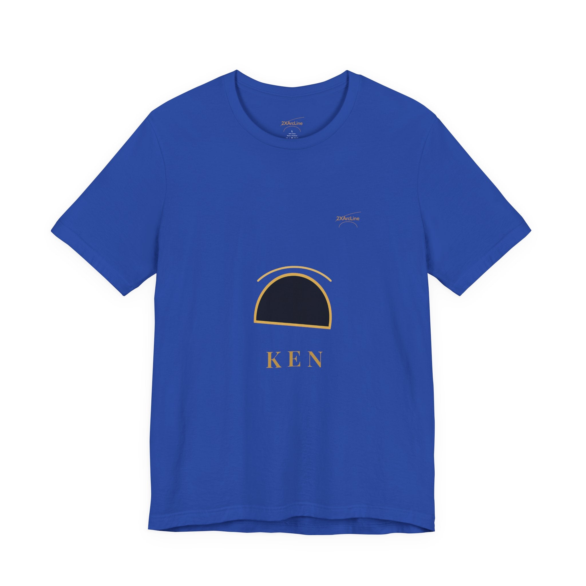 2XArcLine  Minimalist 'KEN' Graphic Tee