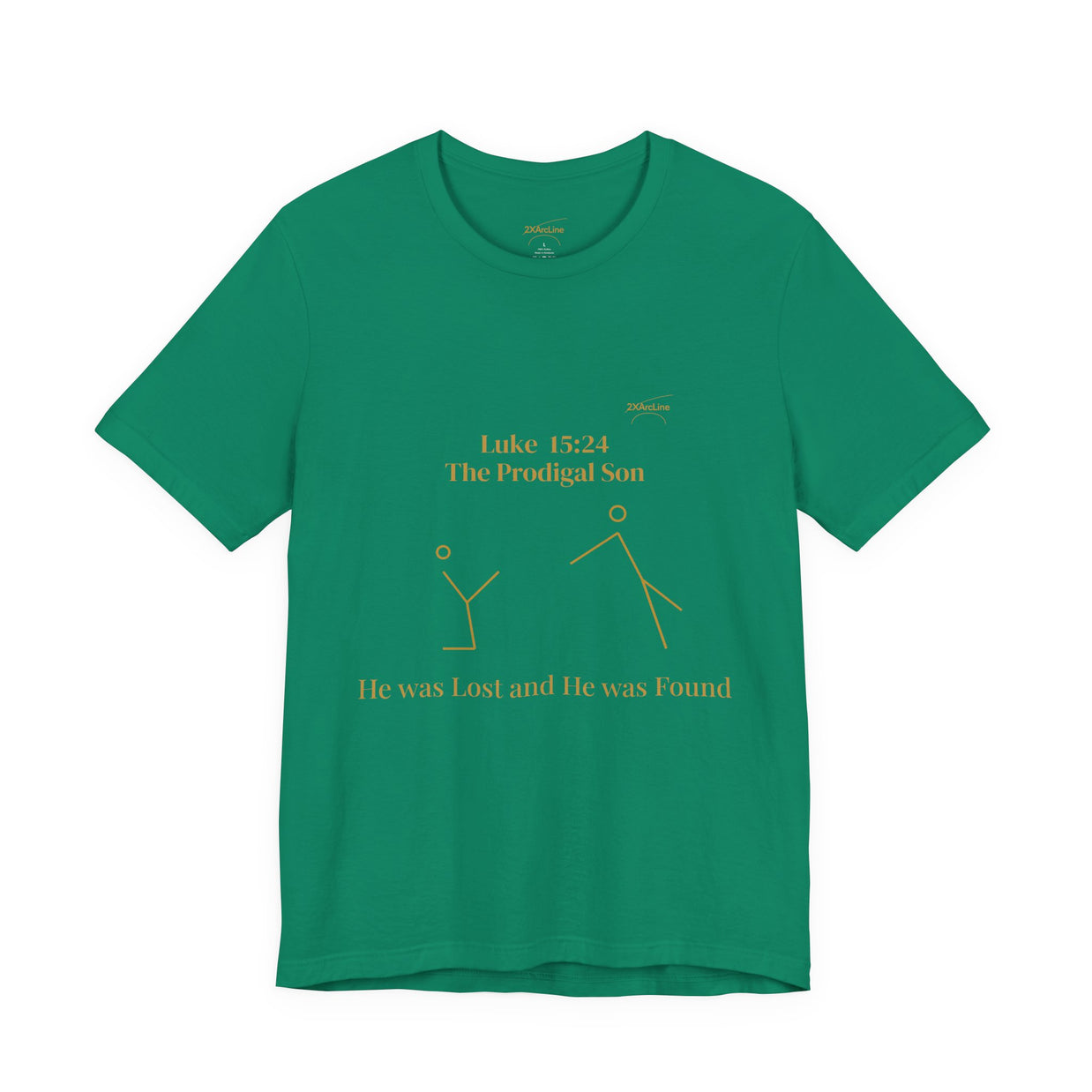 Luke 15:24 “Lost & Found” Tee/Bible Verse