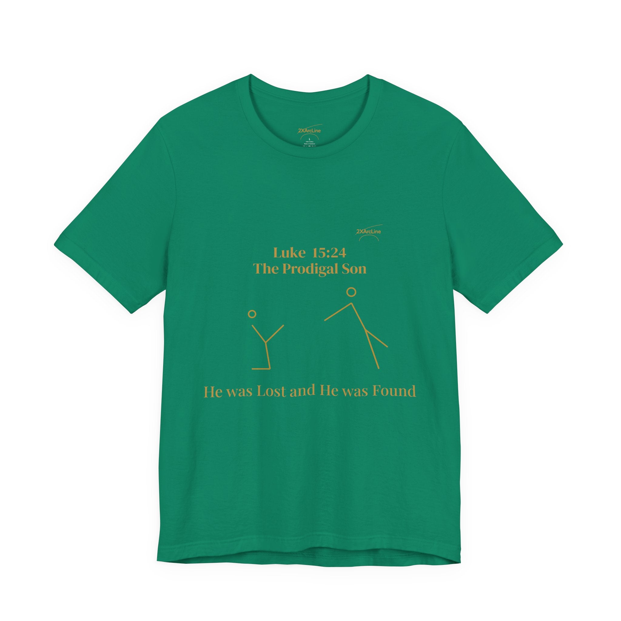 Luke 15:24 “Lost & Found” Tee/Bible Verse
