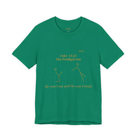 Luke 15:24 “Lost & Found” Tee/Bible Verse