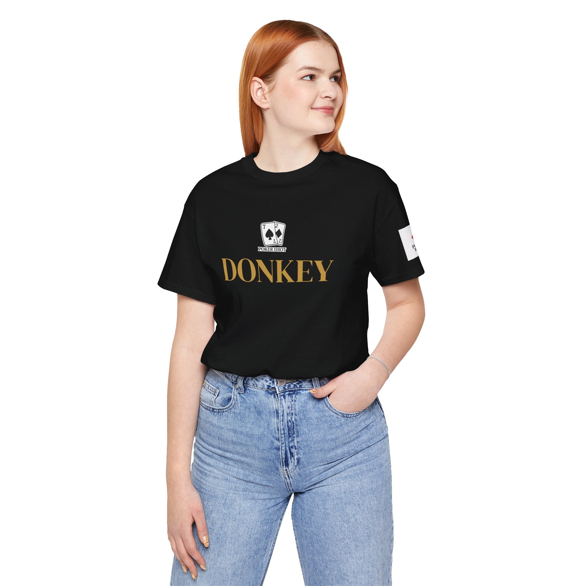 Poker Idiot “DONKEY” Tee — Poker Player Archetype Series