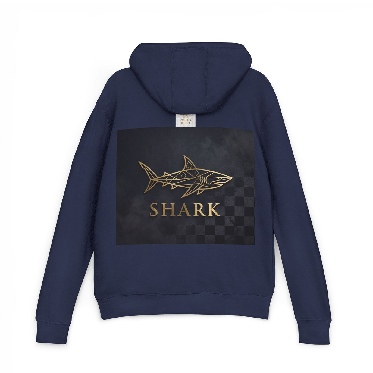 SHARK — Geometric Gold Poker Hoodie